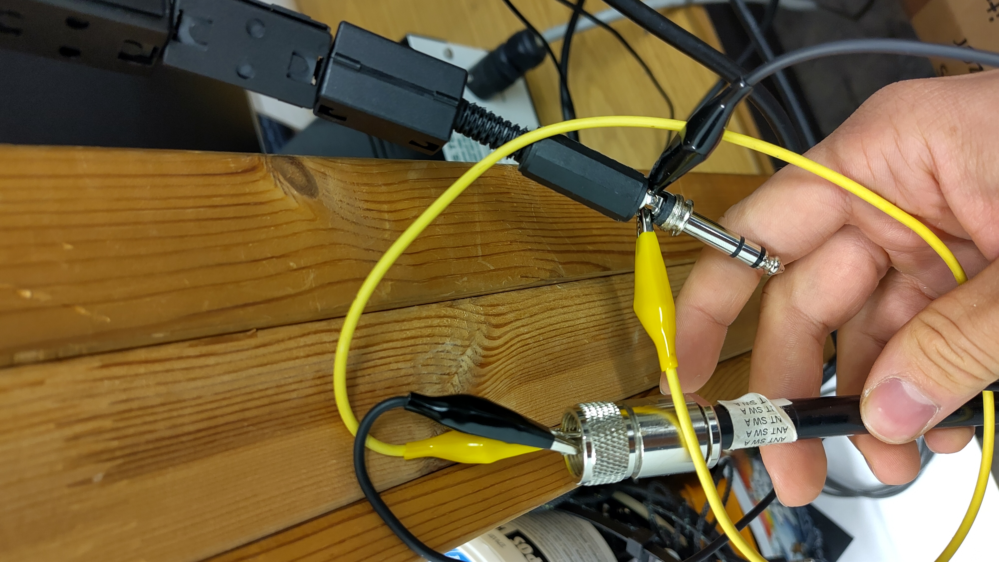 Verbindung von Antenne zur Soundkarte